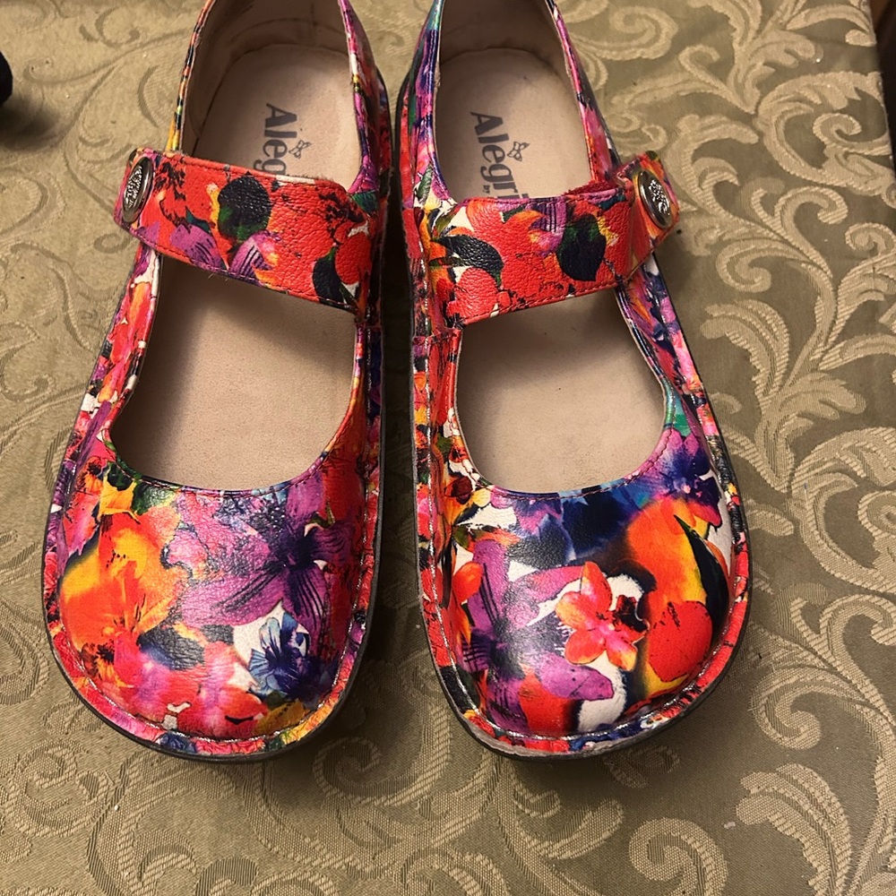 Alegria Shoes Vibrant Mary Jane womens alegria Sz 8 euro 39